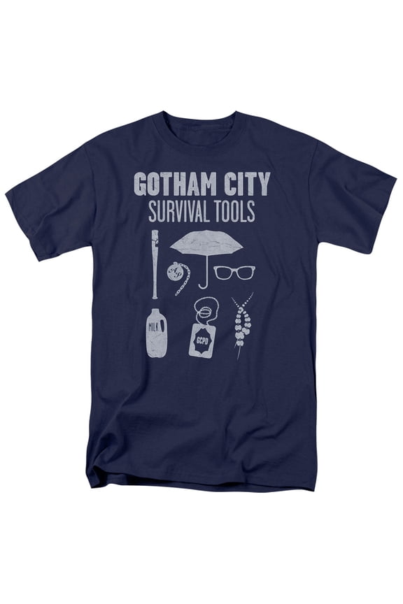 Gotham T-Shirt Survival Tools Unisex Graphic Tee For Men & Women
