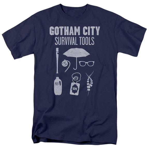 Gotham T-Shirt Survival Tools Unisex Graphic Tee For Men & Women