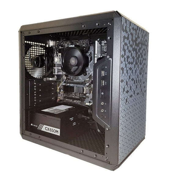 Gotham Tech Gaming Desktop The Novice AMD 5600G GPU: Integrated Radeon Graphics