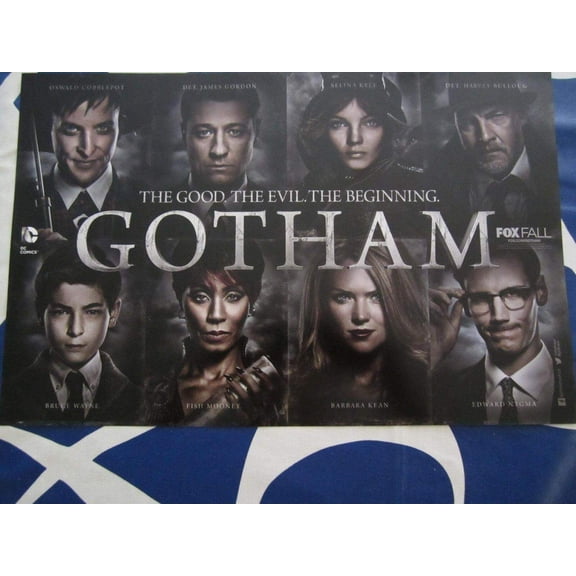 Gotham Cast 2014 Comic-Con mini 11x17 promo poster