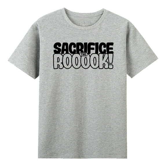 Gothamchess Levy Rozman Sacrifice The Rook T-shirt Crewneck Short Sleeve Streetwear Women Men Cotton Tee