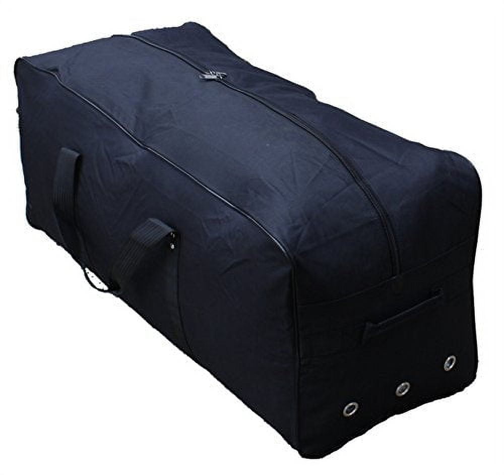 Gothamite 38 Inch Heavy Duty Duffle Bag Zippered Packable Duffle