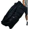 Gothamite 42inch Heavy Duty Rolling Duffle Bag, Large Collapsible