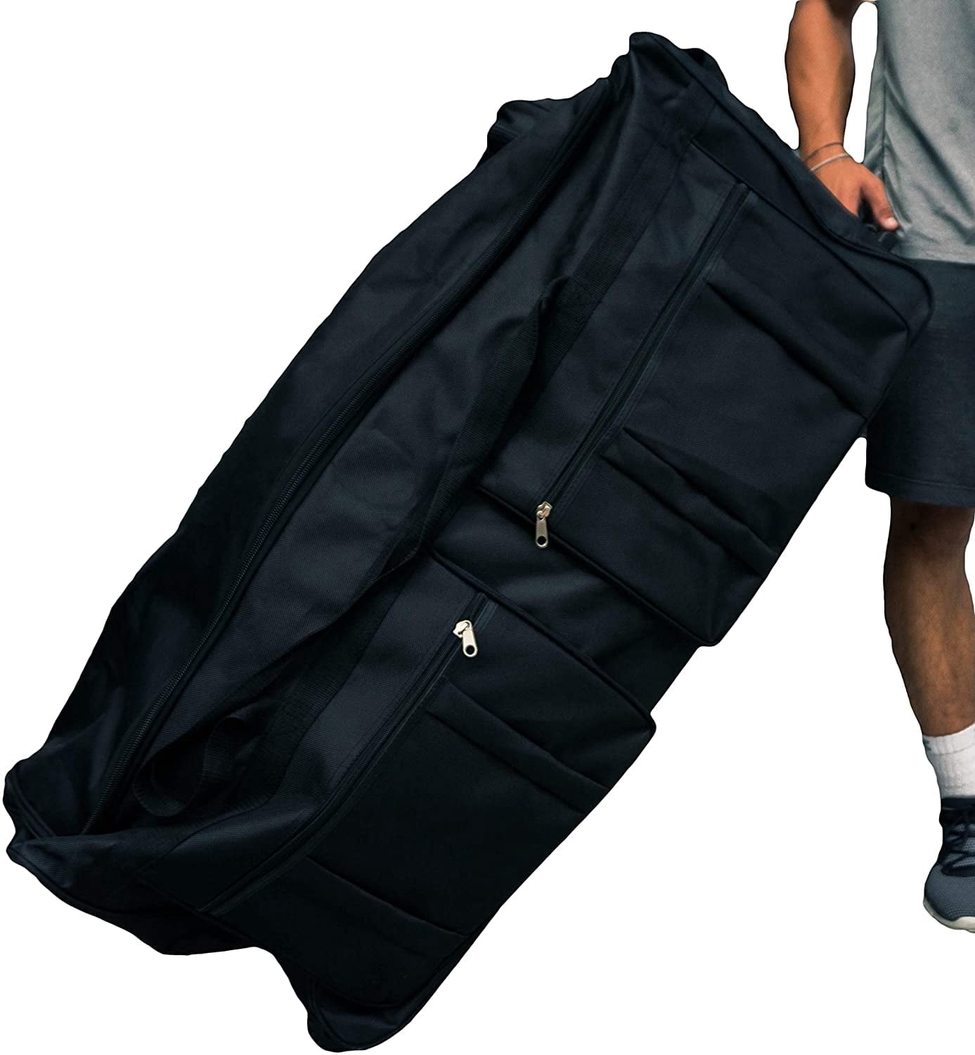 Gothamite 42-inch Rolling Duffle Bag with Wheels, XL Duffle