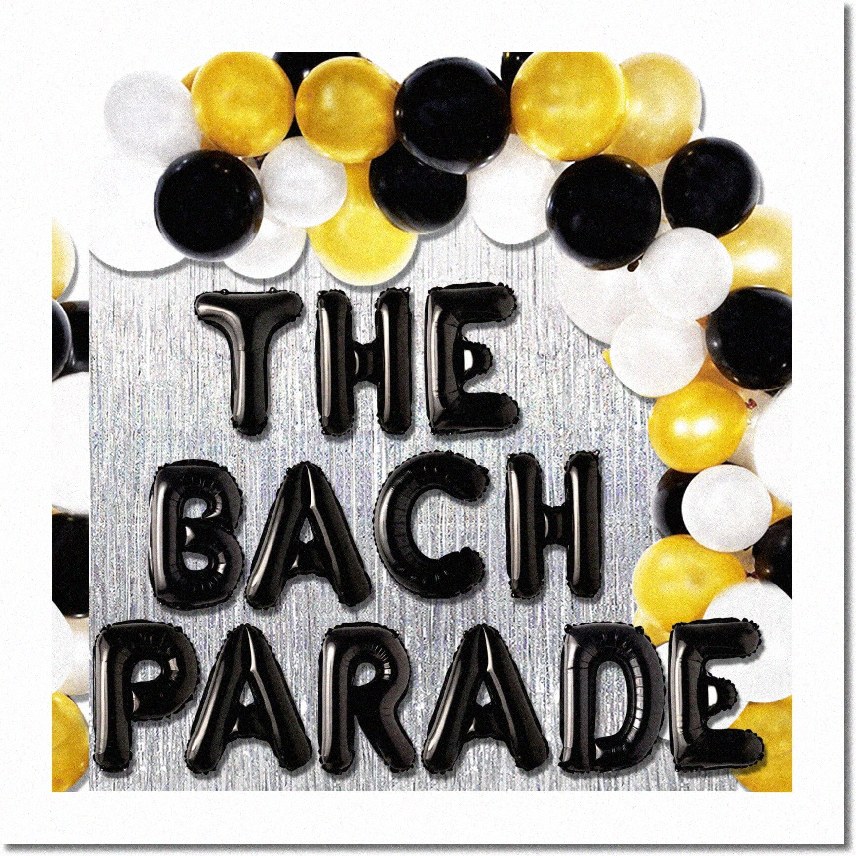 Gothic Bach Bash Kit - A Dark & Edgy Balloon Banner Set for Bachelor ...