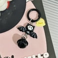thumbnail image 1 of Gothic Bat Keychain - Durable Halloween Accessory for Backpacks/Purses (Trending Horror Decor & Gift Idea), 1 of 6
