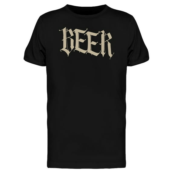Gothic Beer T-Shirt Men -Image by Shutterstock, Male 3X-Large