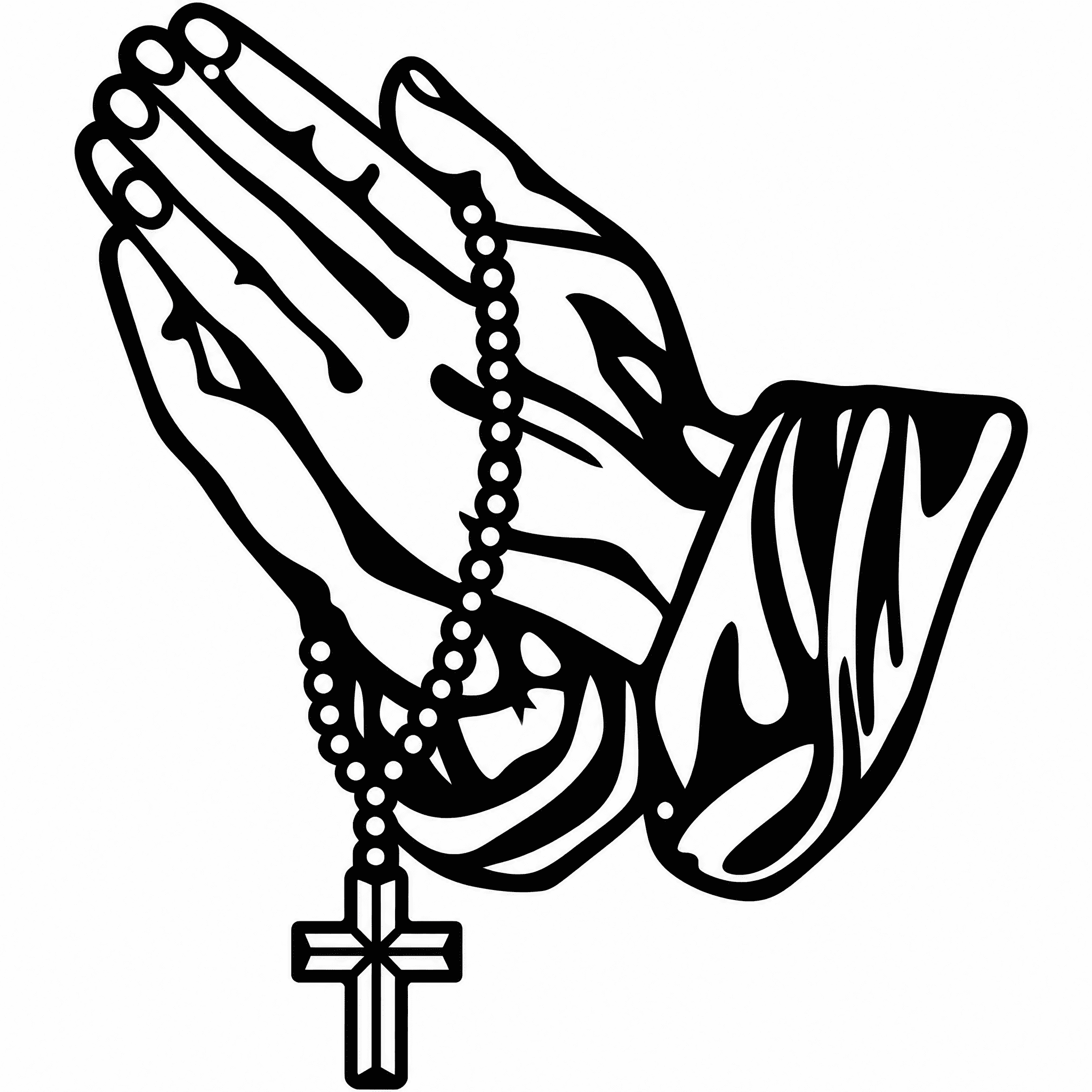 Gothic Black Metal Cross Wall Art, Prayer Faith Decor for Bedroom, Living Room, Office, Bathroom & Kitchen - Halloween Home Decor, Housewarming Gift