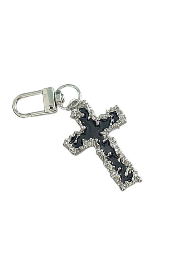 Gothic & Butterfly Keychain, Zines Alloy Charm, Portable Accessory for Keys Bags Daily Use