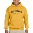 thumbnail image 1 of Gothic California 1992 Banner Hoodie Men -Image by Shutterstock, Male XX-Large, 1 of 4