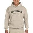 thumbnail image 1 of Gothic California 1992 Banner Hoodie Men -Image by Shutterstock, Male XX-Large, 1 of 4