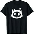 thumbnail image 1 of Gothic Cat Black Witchcraft Tattoo Magic Occult Boho Cats T-Shirt, 1 of 5