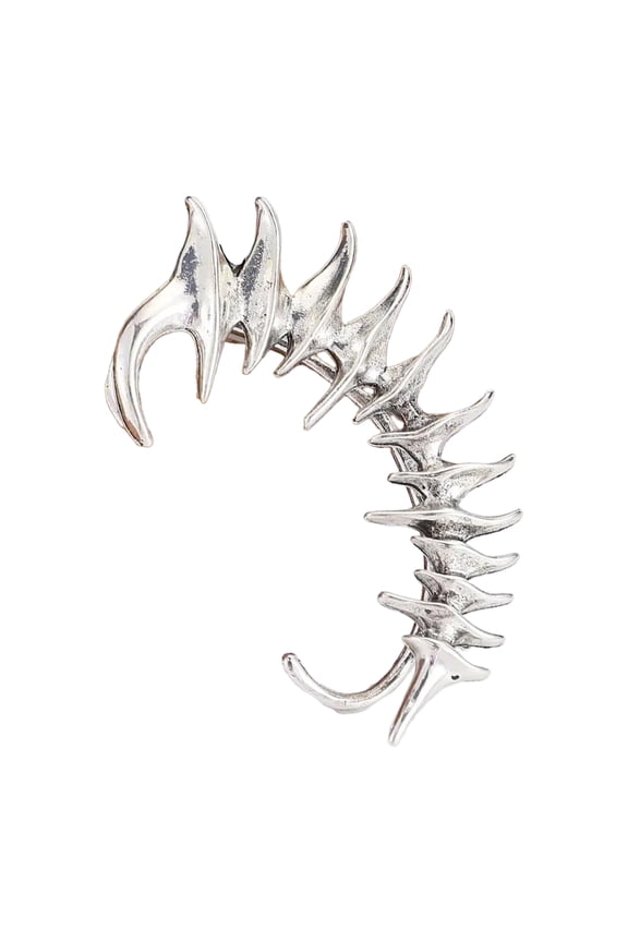 Gothic Centipedes Cartilage Earring Gothic Alloy Cartilage Earring Unique Ear Cuff Charm for Helixes Tragus and Conch