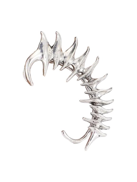 Gothic Centipedes Cartilage Earring Gothic Alloy Cartilage Earring Unique Ear Cuff Charm for Helixes Tragus and Conch