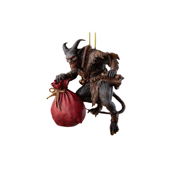 Gothic Christmas Ornaments with Horror Folklore Theme for Spooky Tree Decor Easy Hang via Rope for Holiday Festivities and Party Decoration