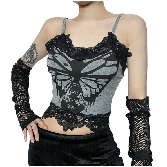 Gothic Clothing Women's Cropped Top