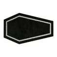 thumbnail image 1 of Gothic Coffin Bath Mat - Halloween Non- Rug for Bathroom, Kitchen & Front Door, Black Decor, Flannel Coffin-Shaped Mat for Goth & Spooky Home Decor, 1 of 6