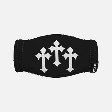 Gothic Cross Chin Strap Cover