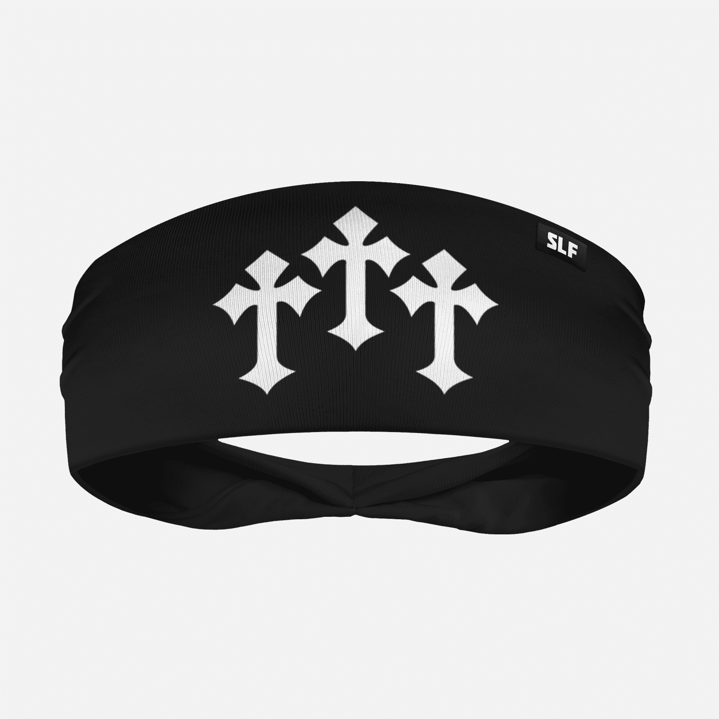 Suddora Japan Flag Ninja Style Tie Headband Sweatband, White