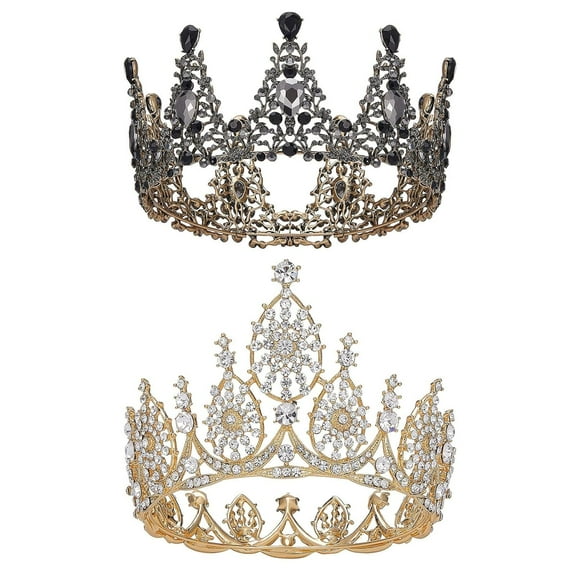 Gothic Crown + Gold Baroque Crown