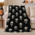 thumbnail image 1 of Gothic Dark Art Vintage Gothic Motif Pattern, Dramatic Gothic Scene, Warm Flannel Blanket for Home Library and Reading Nook, Art Lovers Housewarming Gift, Gothic Home Decor, 1 of 9