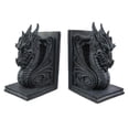 thumbnail image 1 of Pacific Giftware Gothic Dragon Bookends Midieval Book Ends, 4"D x 4.25"W x 6.25"H, Black, 1 of 7