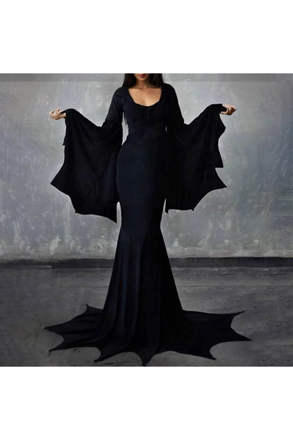 Gothic Dress For Women Cold Shoulder Sleeve Mesh Long Vintage Dress For Carnival Size Summer Dresses for Women Dresses for Women Summer Chambray Striped Dress Summer Dresses Medium Women's Wrap Dress