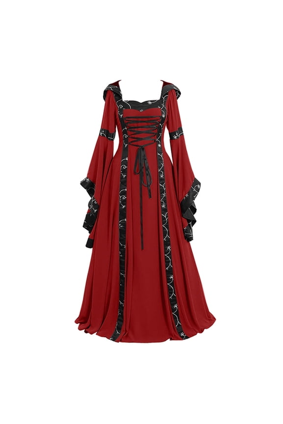 Gothic Dress Women's Elegant Floor Length Style for Events