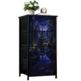 thumbnail image 1 of Gothic Dresser for Bedroom with 4 Storage Drawers Yosemite National Park river reflection California Dressers Chest of Drawers Steel Framed Fabric Closet Organizers for Boys Man Cave Dorm Entryway, 1 of 8