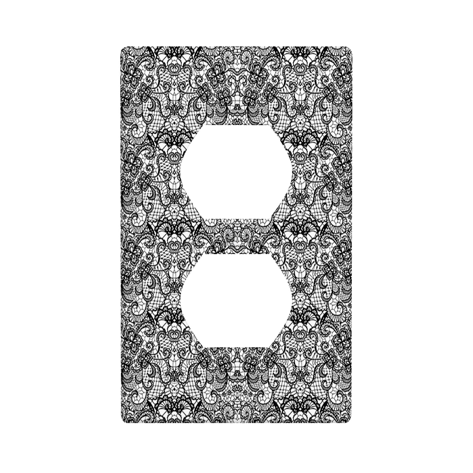 Gothic,Duplex Outlet Covers Wall Plate Decorative,Bridal Spring