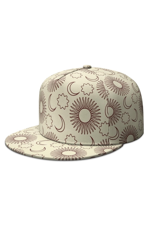 Gothic Explorer Hat – Mystical Flat Visor Baseball Cap, Trendy for Street Fashion