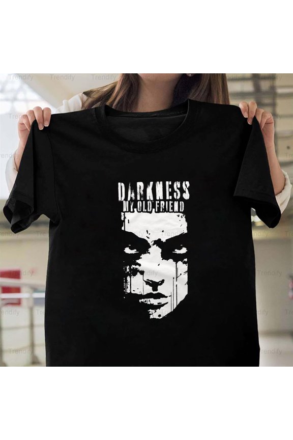 Gothic Face With Quote Funny Edgy Sarcastic Humor K11674 Unisex T-Shirt – Extended Sizes Up to 5XL