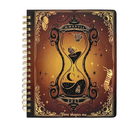 Gothic Fantasy Weekly Planner, Witch Theme Personal Organizer Journal for Productivity and Life Planning