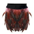 thumbnail image 1 of Gothic Feathery Skirt For Festivals Color Irregular Dance Skirt For Parties Bars And Jazz Events, 1 of 1