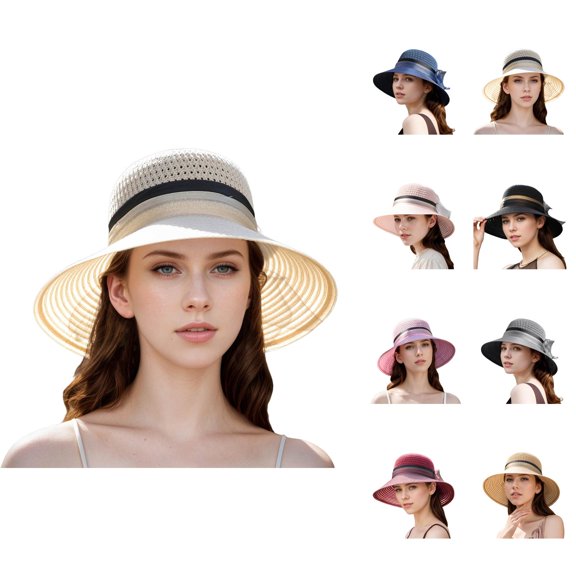 Gothic Fedora Beret And Flat Cap, Red Beret, Flat Brim Cap, for Solar Fan Hat Women's Hat Bridal Wedding Tea Party Wide Brimmed Summer Sun Hat Ladies Outdoor Elegant Temperament Sun Hat