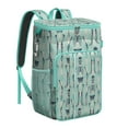 thumbnail image 1 of Gothic Floral Insulated Cooler Backpack - 21L High-Capacity Leakproof Soft Cooler Bag with Skull & Roses Print for Camping, Beach, Picnic, 1 of 6