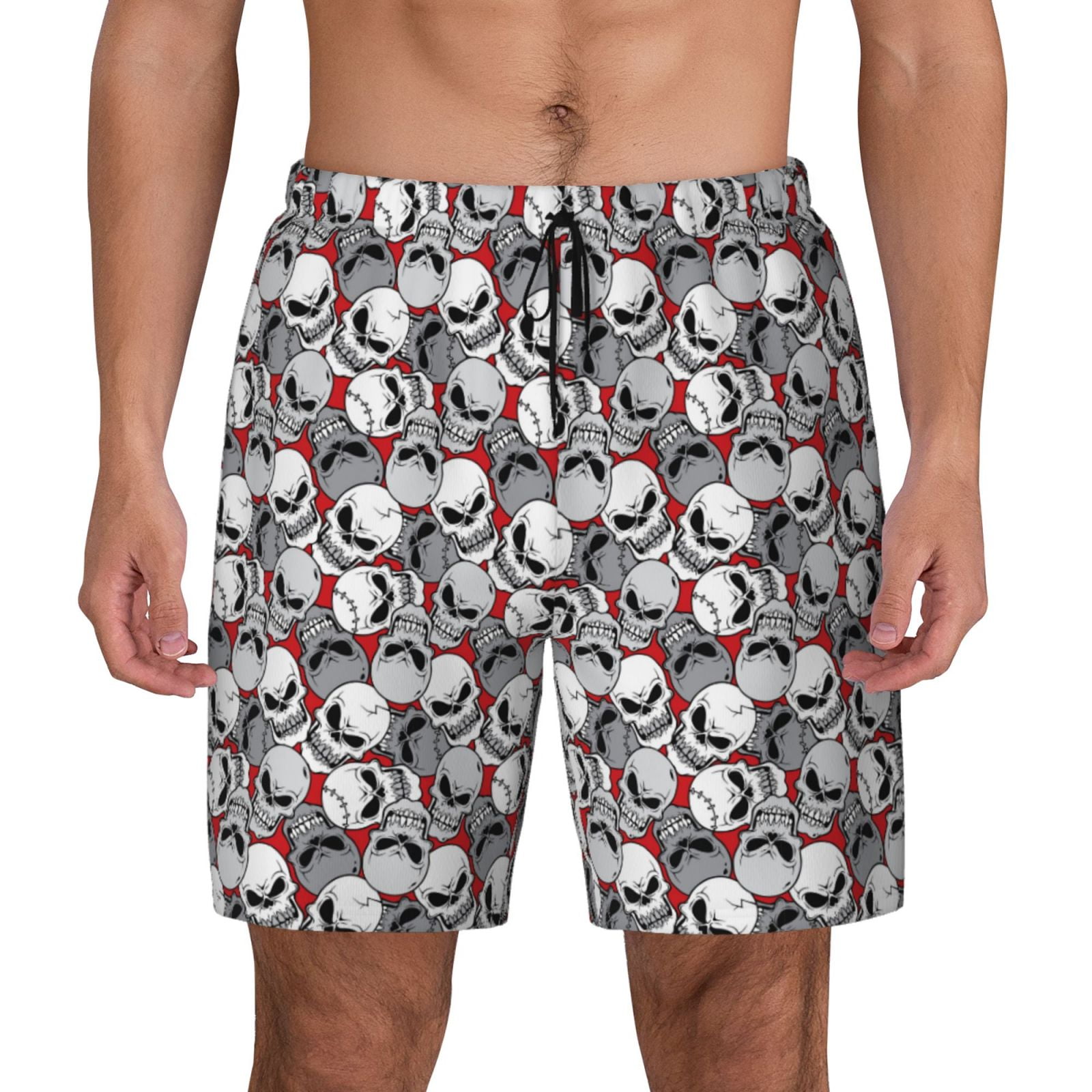gothic swim trunks