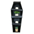 thumbnail image 1 of Gothic Graveyard Light Duty Black Coffin Casket Cabinet Shelving Wall Shelf 30'H, 1 of 11