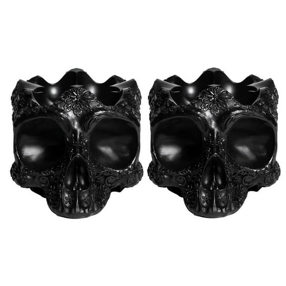 Gothic Halloween Skull Rack Resin Craft Egg Rack