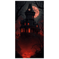 thumbnail image 1 of Gothic Haunted Castle Banner Full Moon Spooky House Halloween Decor for Haunted House Party Halloween Event Spooky Celebration, 1 of 9