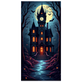 thumbnail image 1 of Gothic Haunted Castle Banner Full Moon Spooky House Halloween Decor for Haunted House Party Halloween Event Spooky Celebration, 1 of 9