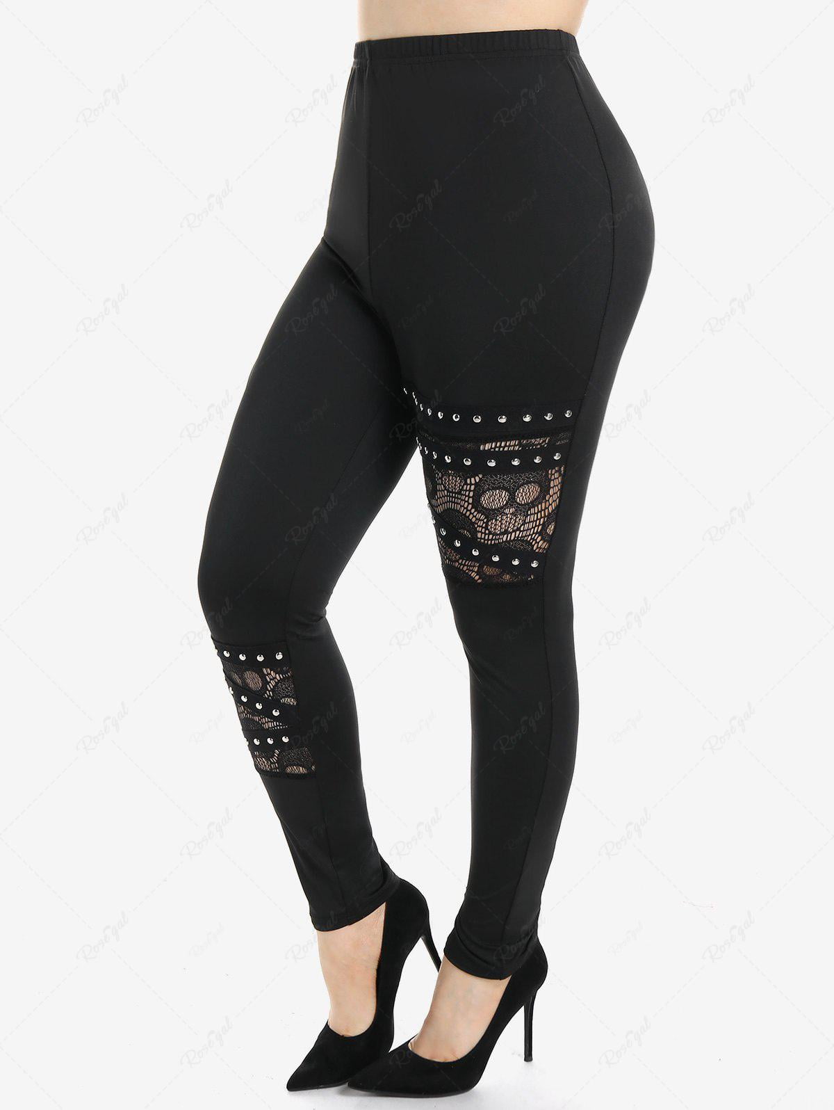 Embroidery Gothic Tall Waist Denim Pant main image 0