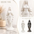 thumbnail image 1 of Gothic Home Decor Veiled Sculpture 5 Inch White Statue Witchy Home Decor Spiritual Altar Decoration for Home Housewarming Shelf Accent Single Piece, 1 of 6