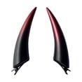 thumbnail image 1 of Gothic Horns Hair Clip Set for Women Unique Dark Hairpins Edge Accessory Halloween Party Hairstyle Decoration 2PCS, 1 of 6