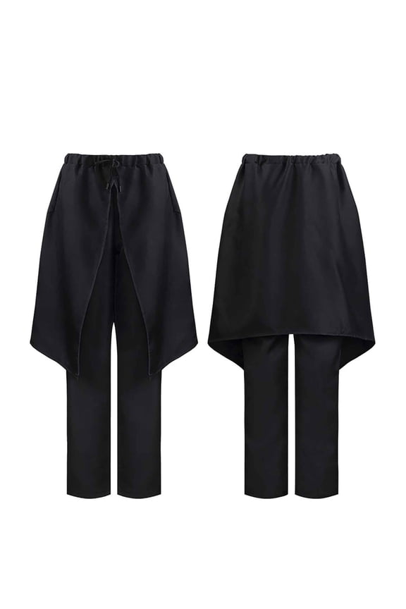 Gothic Irregular Baggy Slacks for Men Casual Trousers with Unique Distressed Design Men's Comfortable Lightweight Hiking Pants Kids Pull On Sweatpants