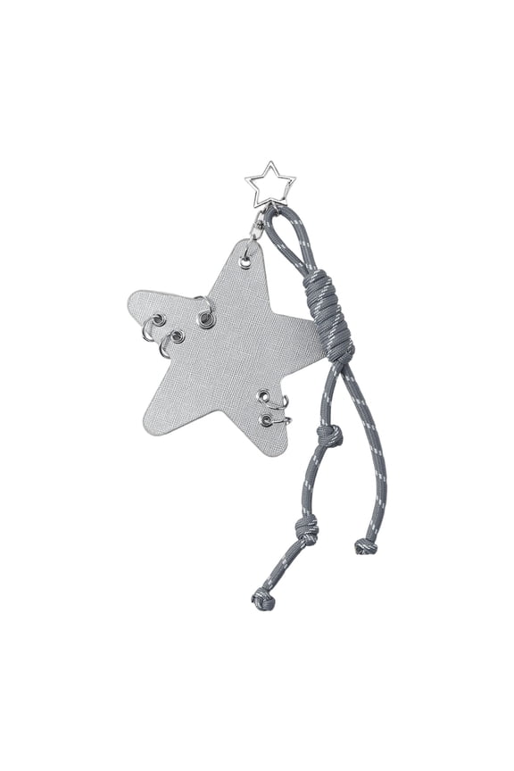 Gothic Keychain Featuring Star Charms And Studded Leather Sturdy Key Chain Accessory For Unique Styles
