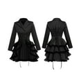 thumbnail image 1 of Gothic Lace Vintage Stage Performance Dress Double Breasted Medieval Renaissance Costume for Women, 1 of 2
