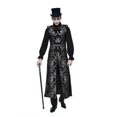 thumbnail image 1 of Gothic Long Brocade Military Waistcoat, 1 of 2