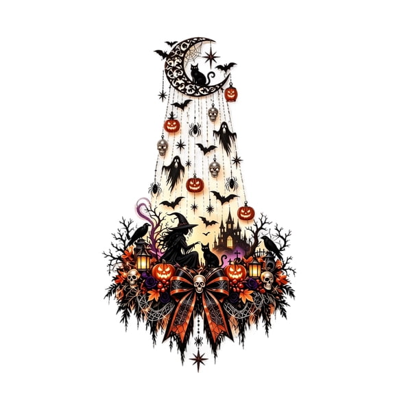 Gothic Moon Shadow Wall Decor Light for Bedroom and Living Room, Glowing Decorative Wall Lamp with Warm Mysterious Cozy Ambiance for Home Nightstand Shelf And Wall Display