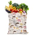 thumbnail image 1 of Gothic Mushroom Reusable Grocery Bag - Washable, Durable, Compact Folding Design, 1 of 5